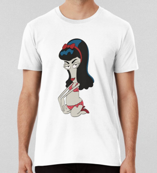 American Dad Roger Roslyn Tattoo T-shirt