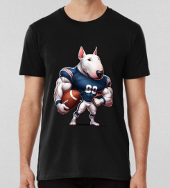 American Football Bull Terrier 11 T-shirt